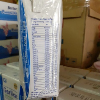 [ Combo 6 vỉ ] Vỉ sữa bột pha sẵn Gerllac grow plus A+ ( 6 vỉ x 4 hộp x 110ml ) ( bách hóa trẻ em )