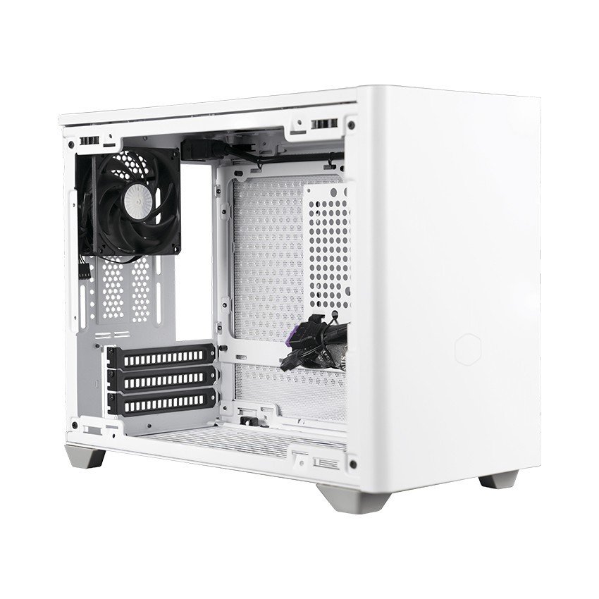 Vỏ case Cooler Master MasterBox NR200P White (Mini ITX Tower/ Trắng)