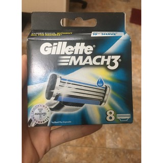 Bộ 8 Lưỡi cạo râu Gillette Mach 3 lưỡi
