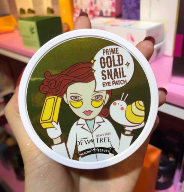 Mặt nạ mắt DewyTree Prime Gold Snail Eye Patch.