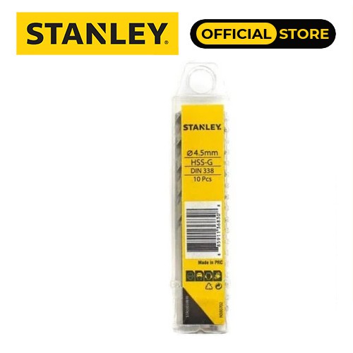 Mũi khoan sắt 4.5MM HSS Stanley STA50059B10