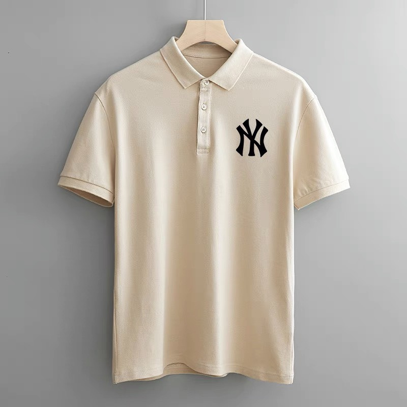 Áo thun POLO trơn chất cá sấu cho nam, áo POLO NY | BigBuy360 - bigbuy360.vn