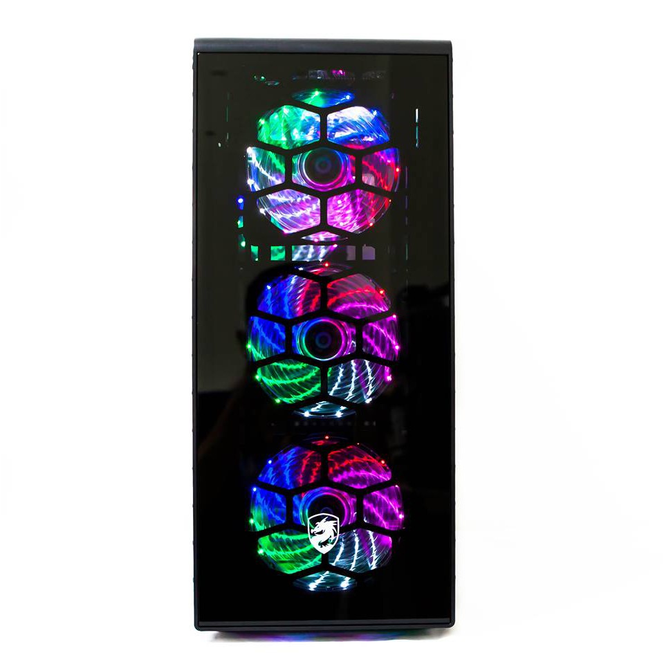 VỎ MÁY TÍNH VITRA GLITTER FORCE X1 PRO (Kèm 3 fan Leo RGB) | BigBuy360 - bigbuy360.vn