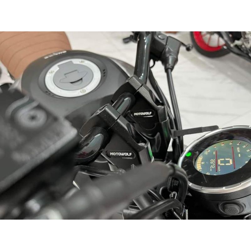 Gù Nâng Ghi Đông MOTOWOLF chính hãng 22mm và 28mm cho mọi dòng xe.