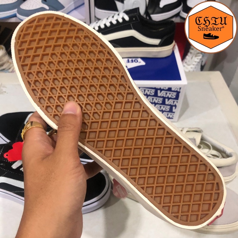 Giày Sục nam nữ cổ thấp Vans vautl phiên bản đẹp da lộn cao cấp giày nam nữ Vans cổ thấp