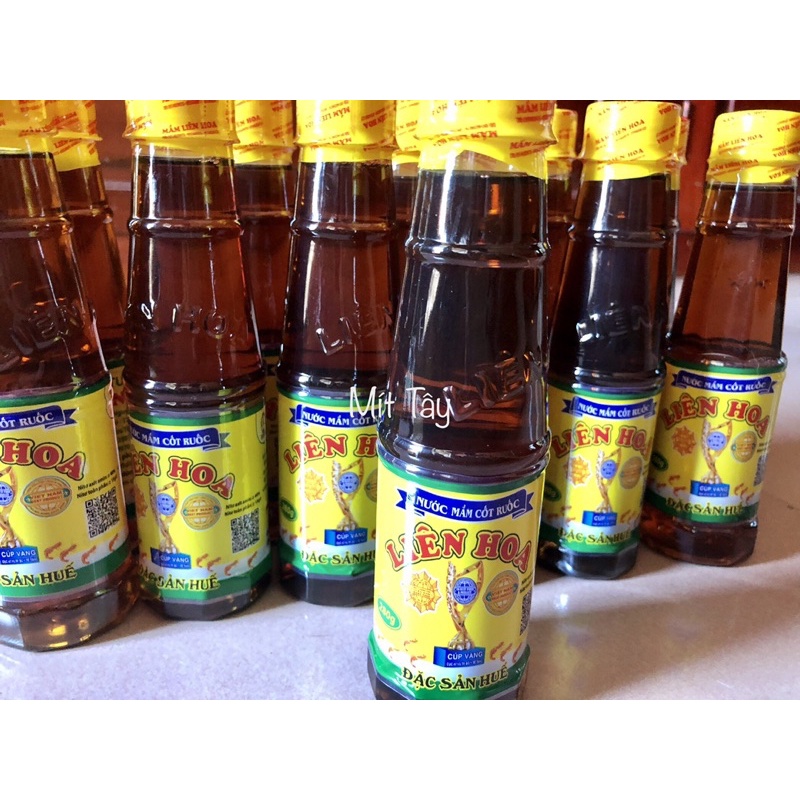Nước Mắm Cốt Ruốc Liên Hoa 280ml Nguyên Chất Truyền Thống Sạch- Đặc Sản Huế Mít Tây