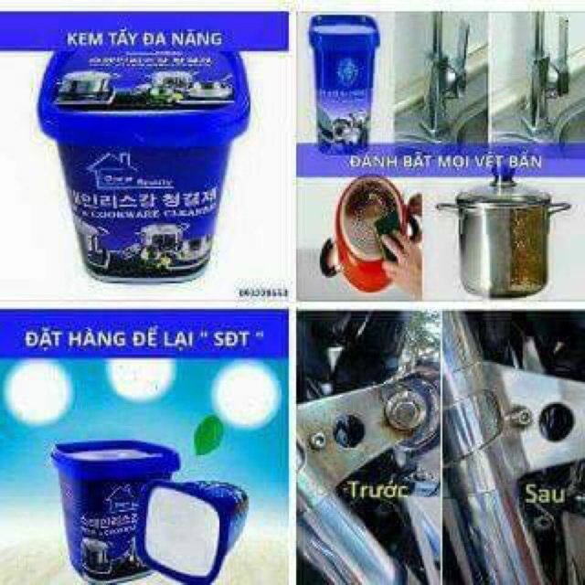 kem tẩy đa năng Hàn Quốc
