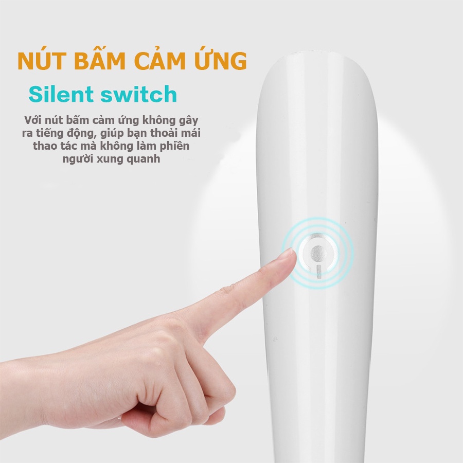 Đèn led usb, Đèn led usb siêu sáng, Điều khiển cảm ứng với 3 chế độ sáng