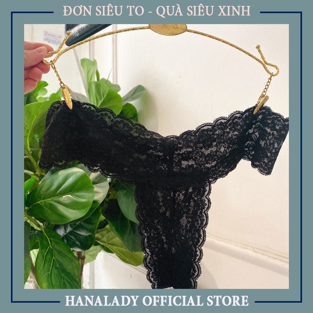 Quần lót ren - Quần lọt khe chữ T sexy quyến rũ gợi cảm L076