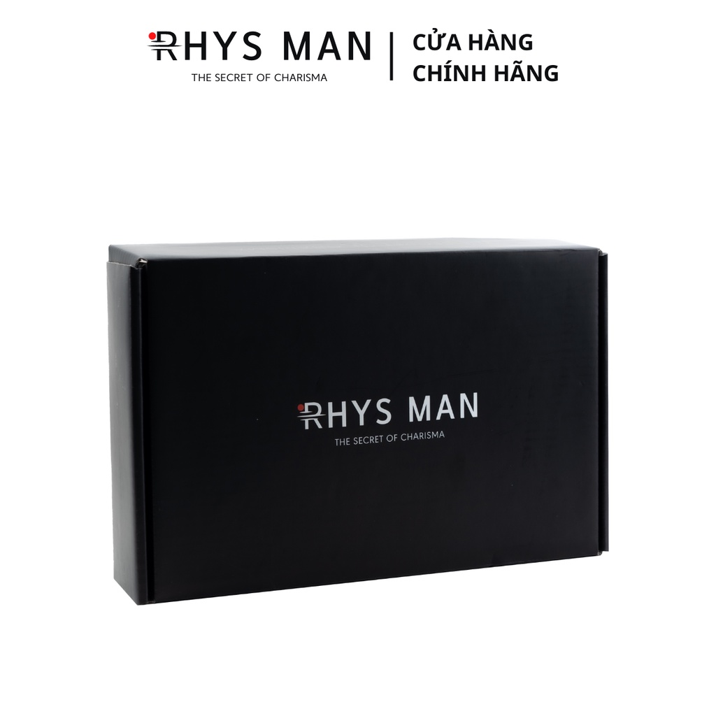 Hộp Quà Tặng RHYS MAN Đựng Quà Sinh Nhật Màu Đen Sang Trọng