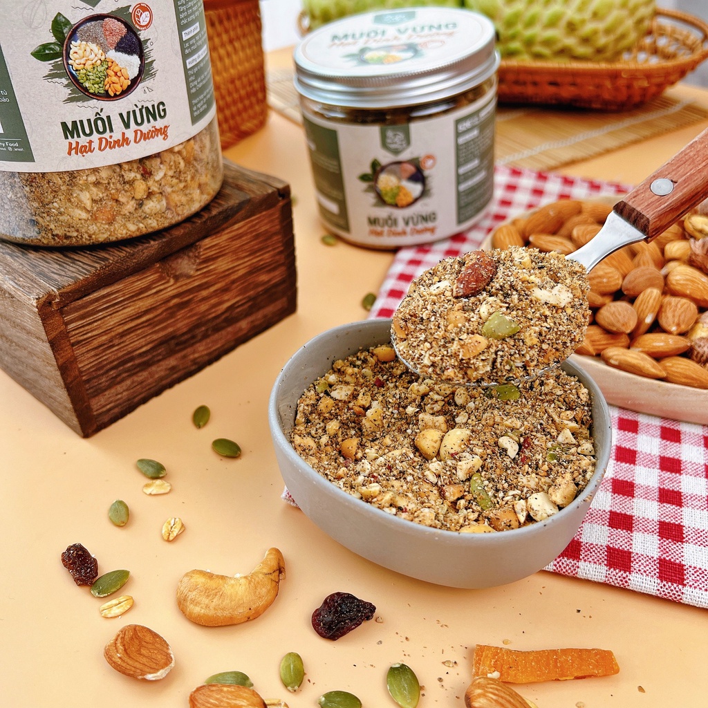 Muối Vừng Hạt Dinh Dưỡng Healthy Size ( 400g )