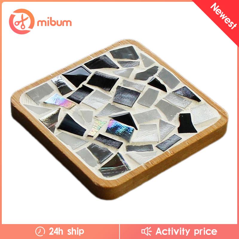 Bộ Dụng Cụ Làm Đế Lót Ly Họa Tiết Mosaic Độc Đáo Trang Trí Nhà Cửa DIY