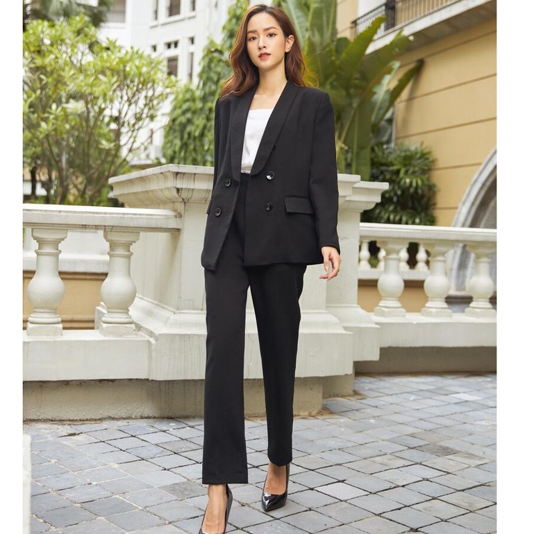Quần baggy nhún eo giấu khóa GQ003 - Genni