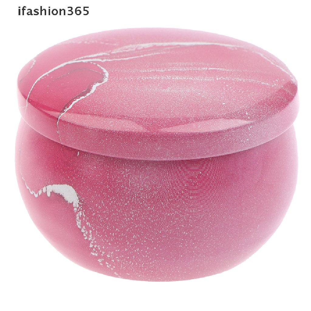 [ifashion365] Candle Tin Jars DIY Candle Making kit Holder Storage Case For Dry Spices Sweets VN