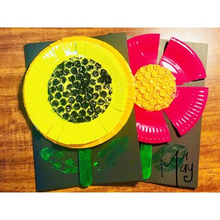 Set 10 đĩa giấy/dĩa giấy làm thủ công