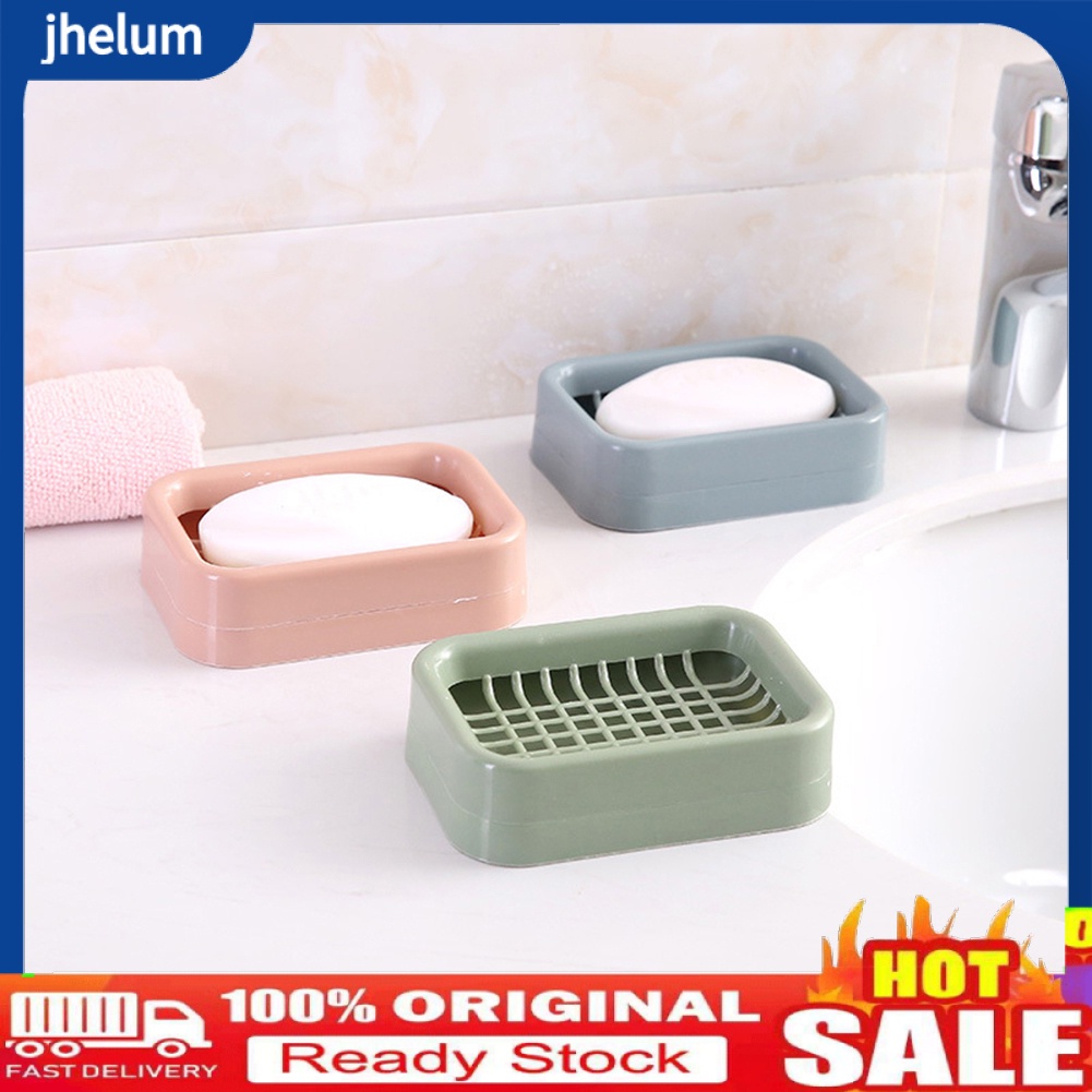 Giá Đỡ Hai Lớp Đựng Xà Phòng Thiết Kế Tiện Lợi Cho Nhà Tắm