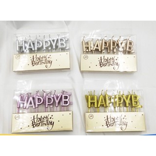 Combo 5 nến happy birthday