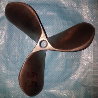 CHÂN VỊT INOX MÁY GX 5.5HP CỐT XÉO.ren 14mm