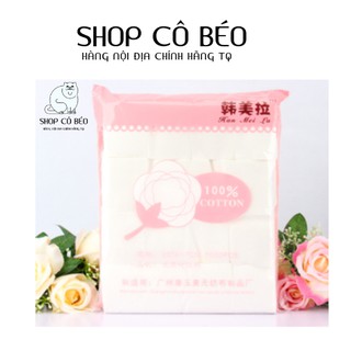 [100% Cotton] Bông tẩy trang khăn giấy tẩy trang 1200 miếng
