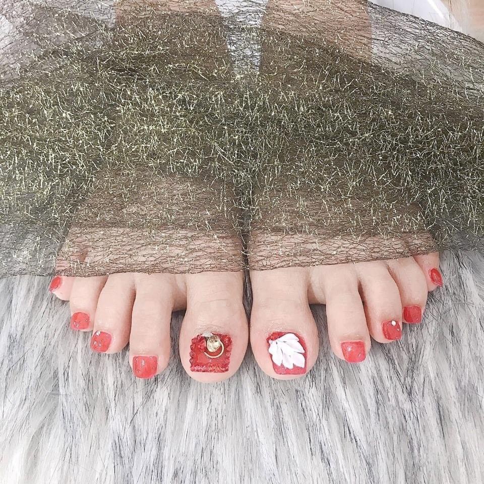 Lưới chụp ảnh mẫu Nail cho khách