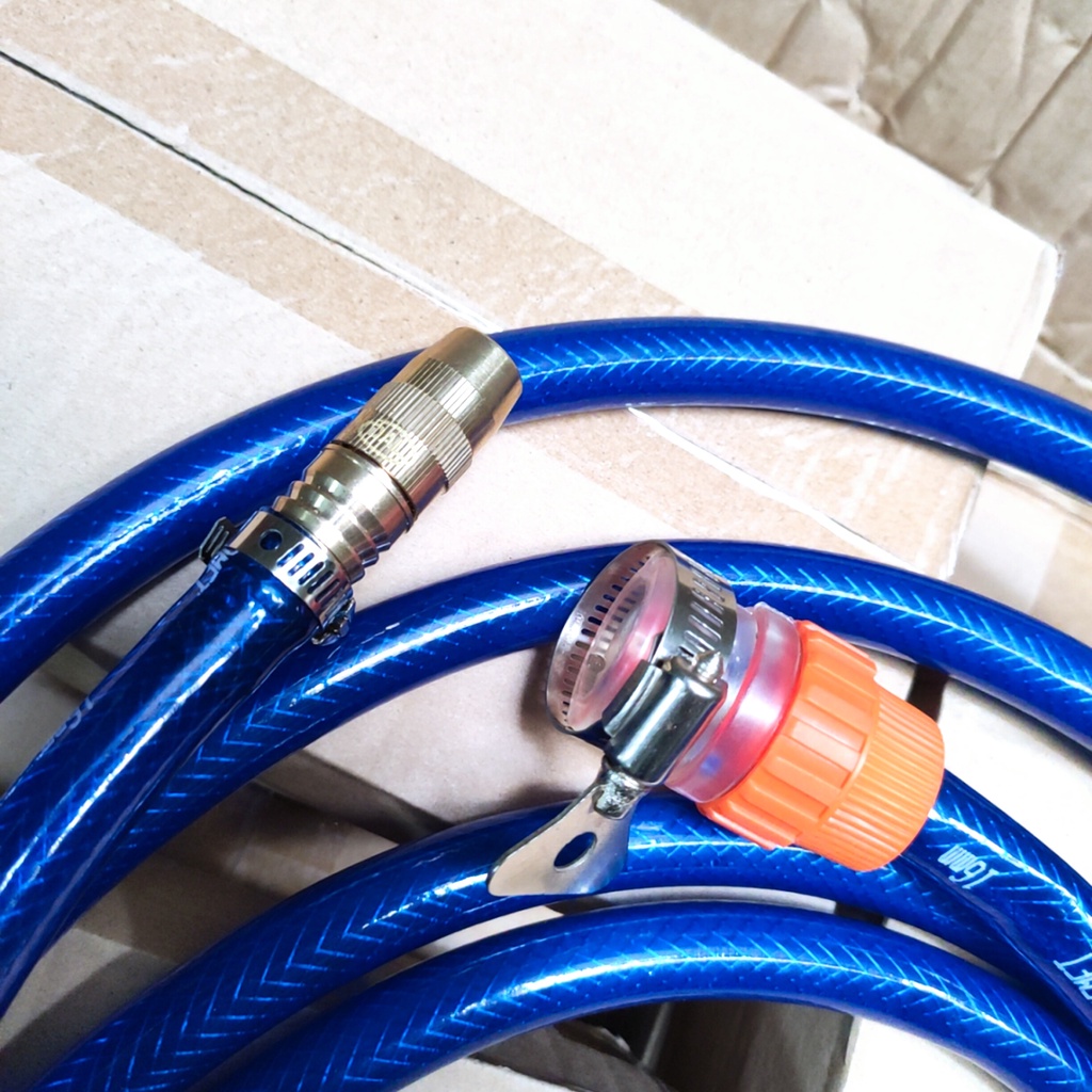 3-20m dây + vòi tưới cây đồng thau, điều chỉnh tia nước, vòi rửa xe, tưới cây đa năng