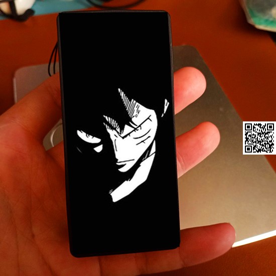 1750 Máy Sạc dự phòng Anime One Piece 2 Cell nhỏ gọn USB và Micro USB