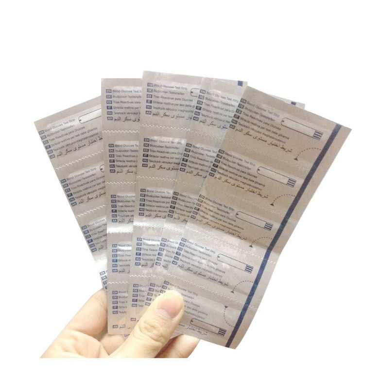 Que thử đường huyết hộp 25 que rời dùng cho máy U-Right TD-4265/TD-4267