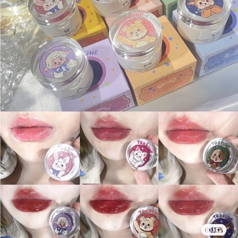 Son dưỡng có màu dạng hũ TOORUNE Magic Garden Story Lip Cheek Honey