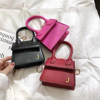 Túi  đeo chéo vuông nhỏ mini hình đứng có thể làm túi xách tay và túi đeo vai dễ thương