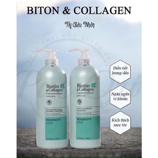 Cặp dầu gội xả biotin collagen mẫu mới 2021 1000ml