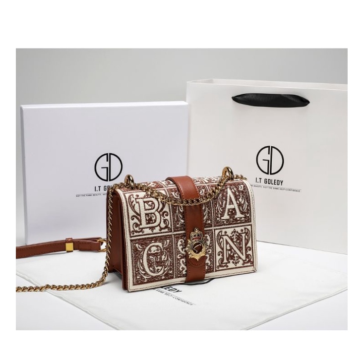 Túi Xách Nữ Túi Đeo Chéo Hiệu I.T GDLEDY HONGKONG Da Thật Hàng Chính Hãng Hàng Mới 2022