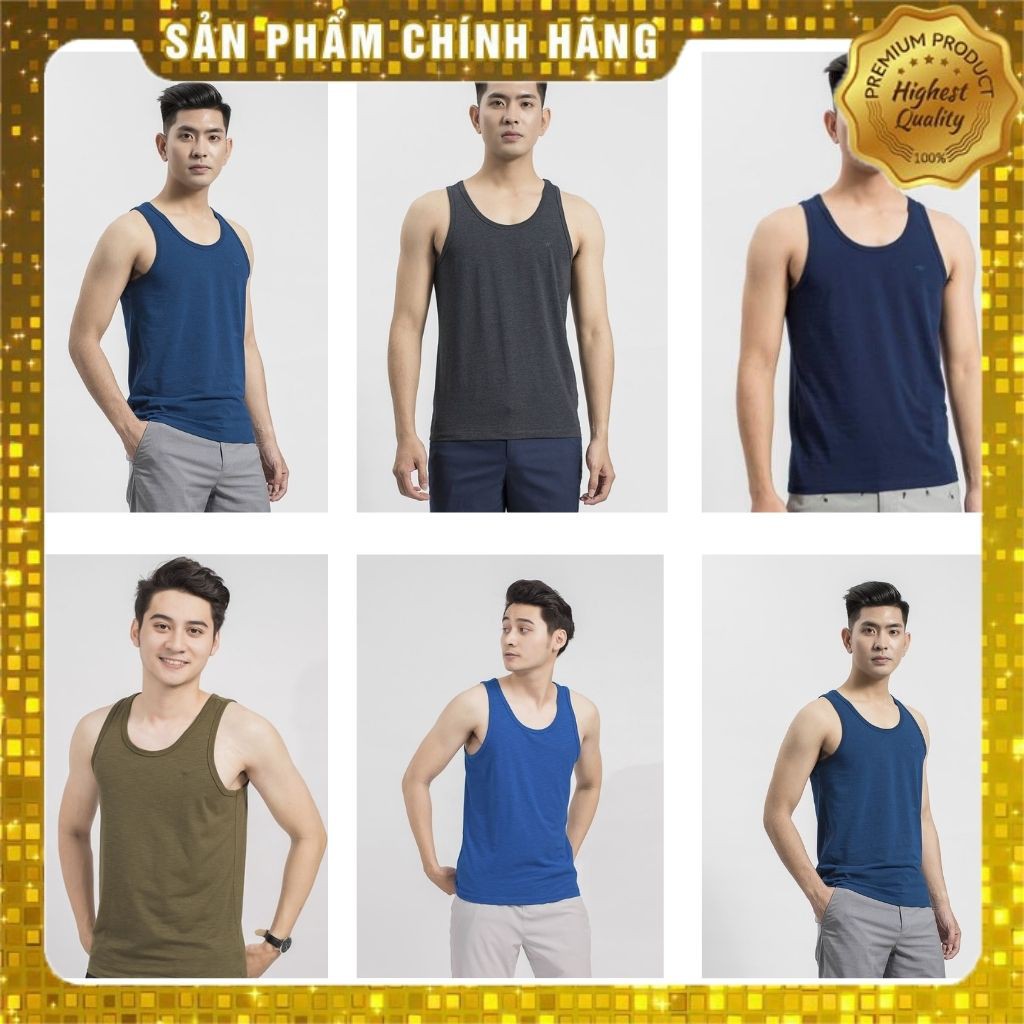 Áo ba lỗ ARISTINO cotton siêu mềm mát (attr05 -att008s9-att009s9)