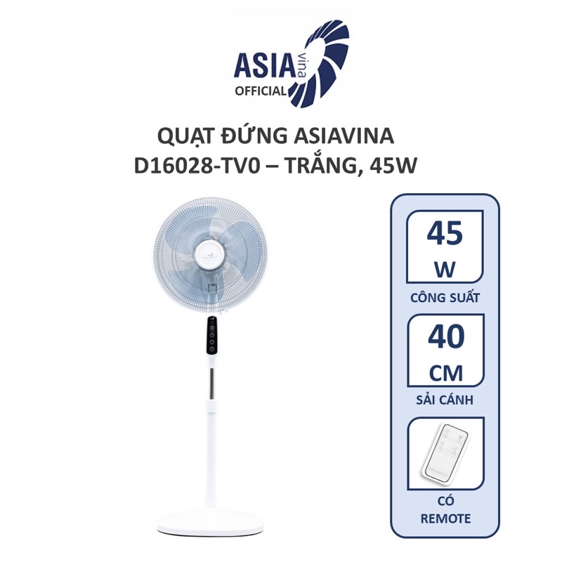 Quạt đứng Asia D16028-TV0