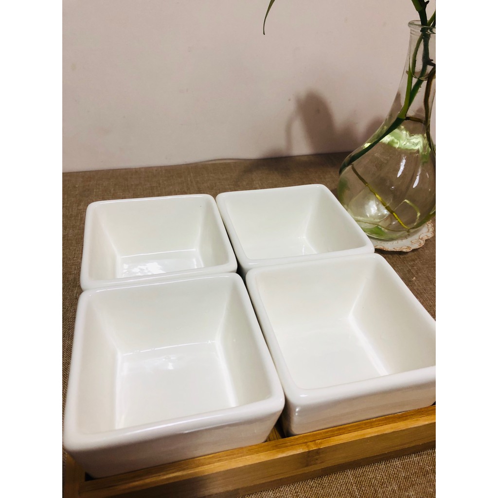 Khay bánh kẹo, mứt tết, gốm sứ CERAMIC phong cách NHẬT BẢN