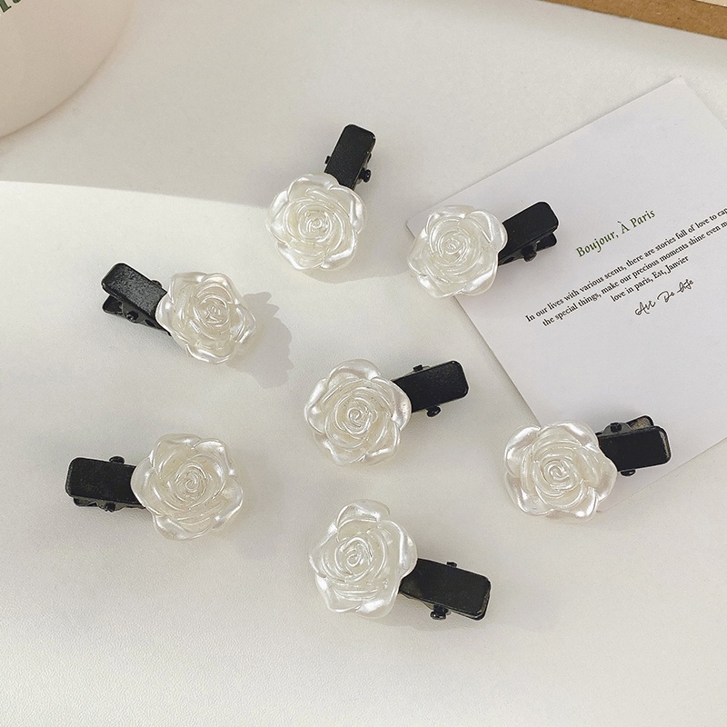 Kẹp Tóc Mini Hình Hoa Trà Thời Trang Hàn Quốc Cho Nữ