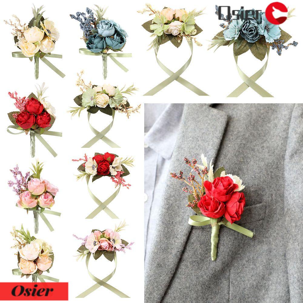 1 Vòng Hoa Đeo Tay Trang Trí Đám Cưới / Tiệc Tùng Thời Trang