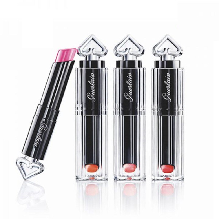 Son GUERLAIN LA PETITE ROBE NOIRE 003 RED HEELS màu đỏ UNBOX
