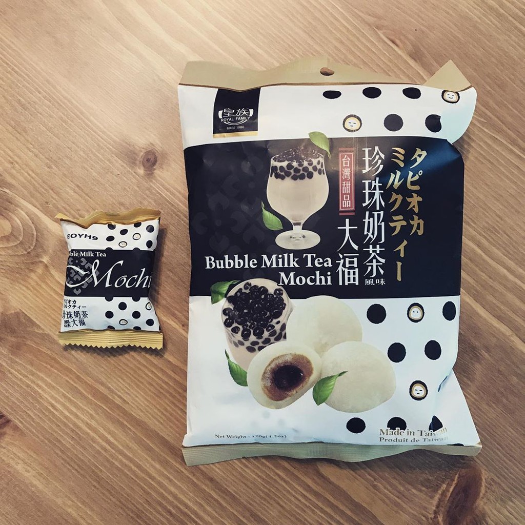 BÁNH MOCHI TRÀ SỮA TRÂN CHÂU (BUBBLE MILK TEA) Đài Loan 120G - 5002085