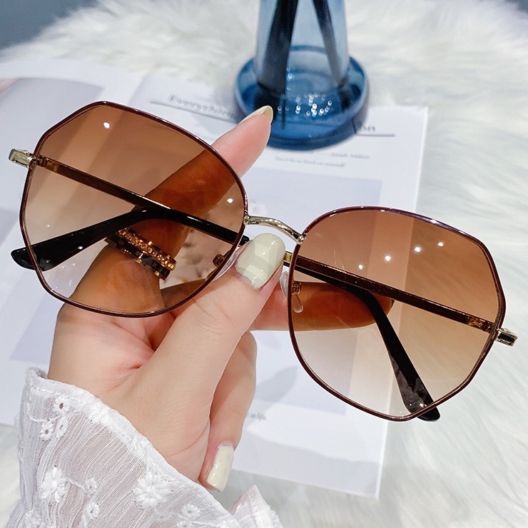 Kính mát nữ K05KK phiên bản Hàn Quốc chống tia UV phân cực kiểu dáng thời trang khung gọng hợp kim thép