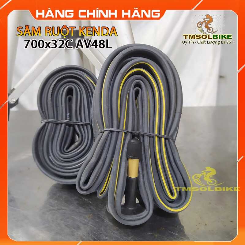 Săm Ruột Xe Đạp KENDA 700x32C AV48L(Van xe máy dài 48mm) - Siêu Bền Chính Hãng