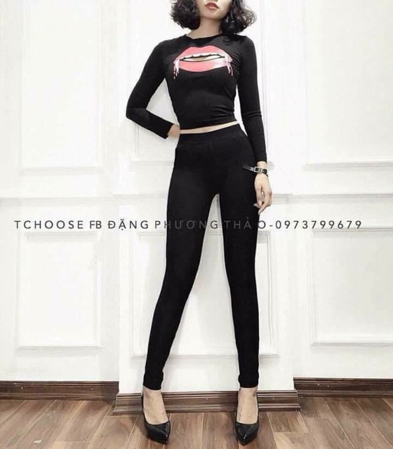 Quần legging nâng mông Aos túi zip | WebRaoVat - webraovat.net.vn