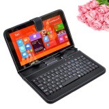 Bao da kiêm bàn phím 7 inch cho điện thoại Android - Bx Electronics (Đen)