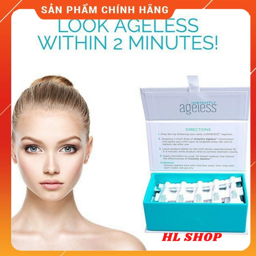 Kem Tan Bọng Mắt ⚜️FREESHIP⚜️ Kem Xóa Nhăn Ageless Hiệu Quả Bán Lẻ