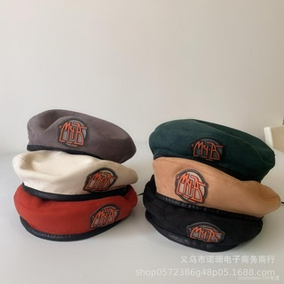 Mũ Beret Nhung Cao Cấp Phong Cách Họa Sĩ Nhật Bản Thời Trang Thu Đông Cho Trẻ Em