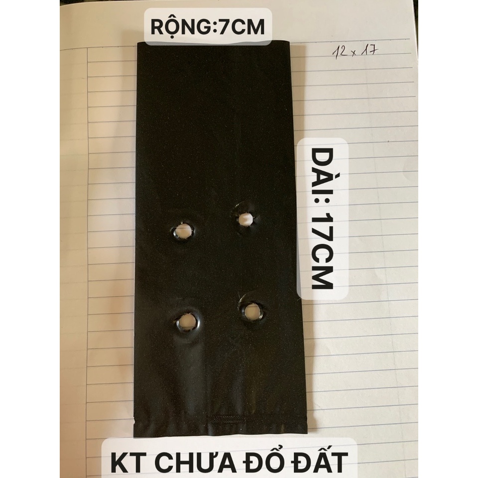 1KG TÚI ƯƠM CÂY MÃ 12*17 ( KÍCH RỄ, MẦM CÂY XANH LÁ, DỊCH TRUYỀN CHO CÂY, BẠT CỎ...)