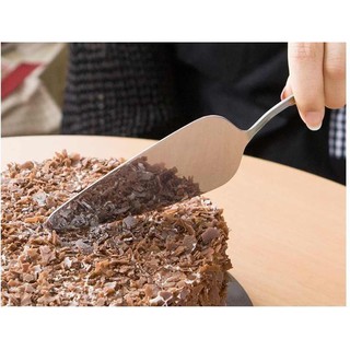 Dao bằng inox 2in1 đa năng cắt và múc bánh kem, bánh pizza