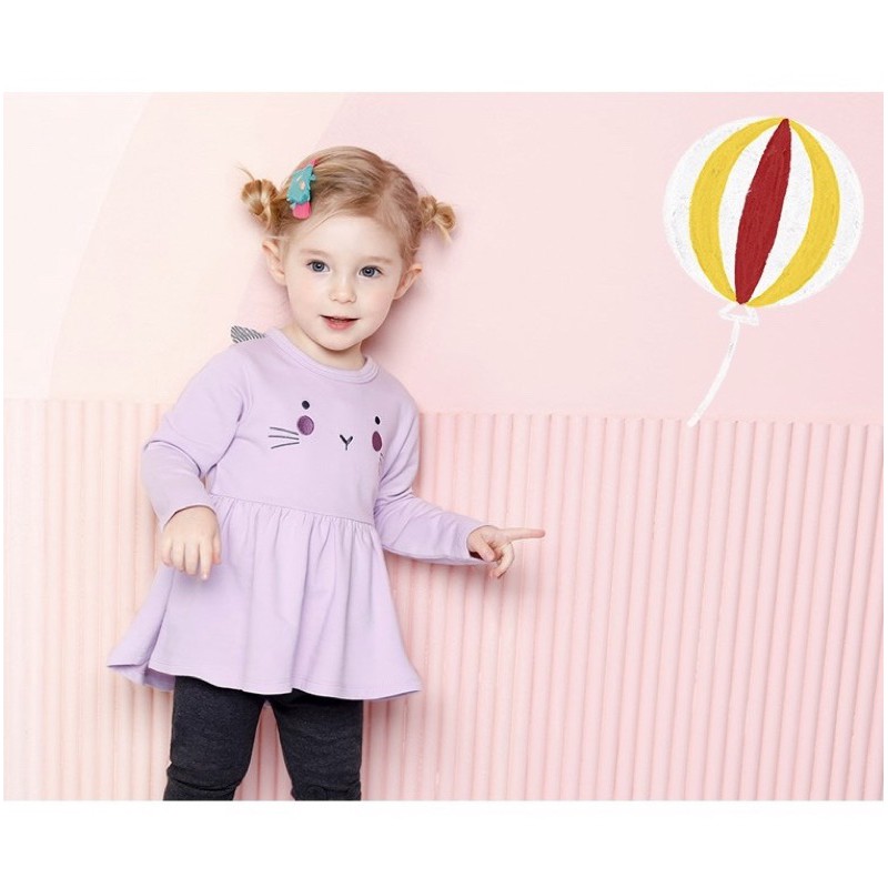 Bộ nỉ da cá mỏng mèo tím Milk mile | BigBuy360 - bigbuy360.vn