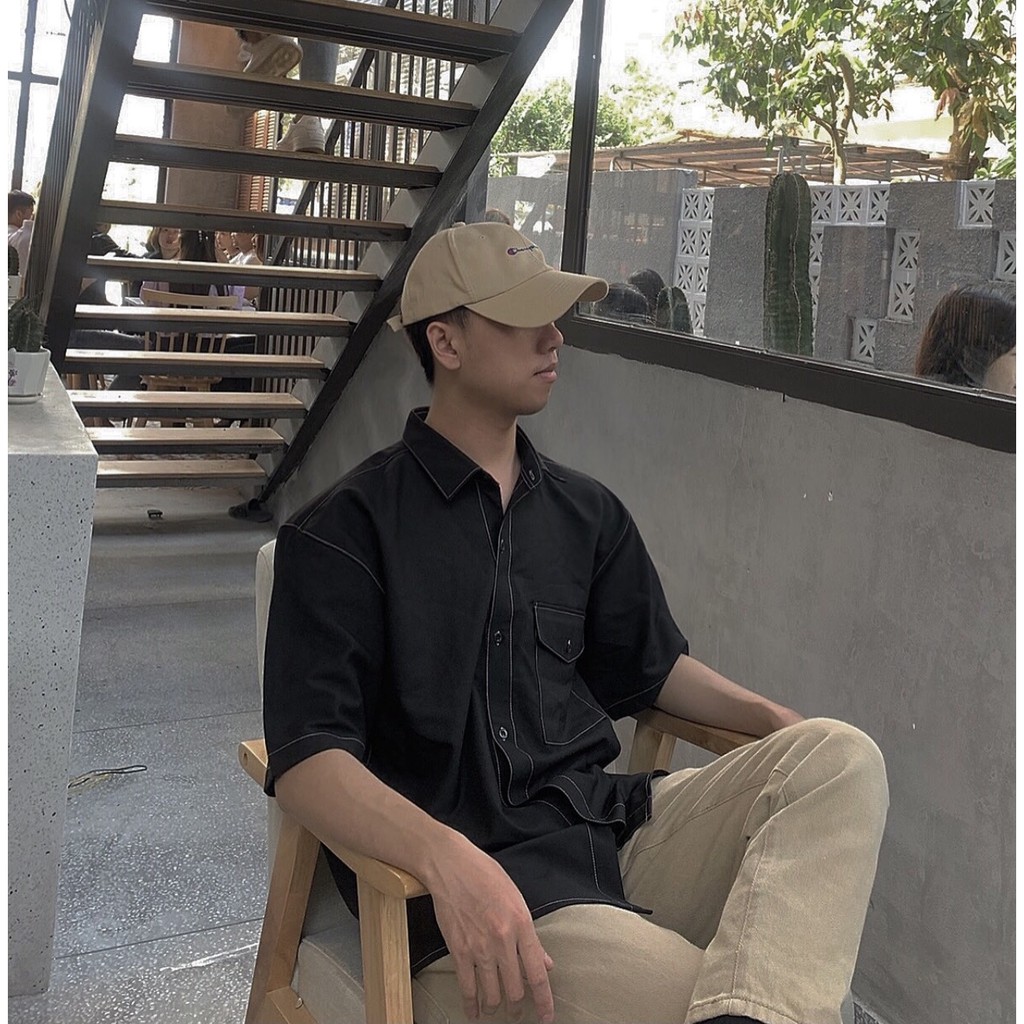 ÁO SƠ MI CHUOT TRANG Pocket Yarn KKL | BigBuy360 - bigbuy360.vn