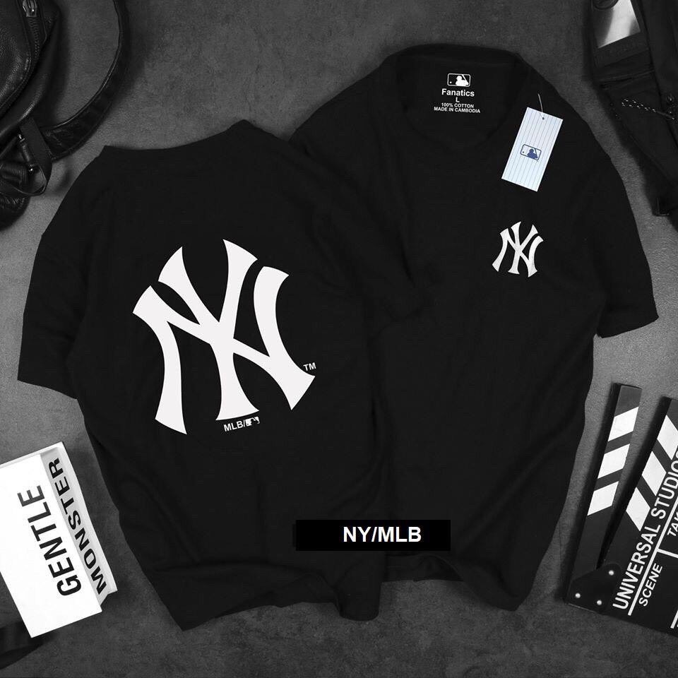 Áo thun nam nữ NY unisex form rộng cao cấp bền màu hot trend 1Kenz