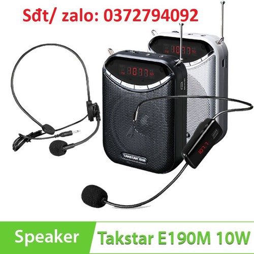 Máy trợ giảng không dây Takstar E190M hỗ trợ FM Radio - 090